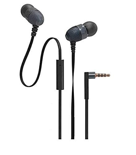 PEGEO EP8 Wired Durable, Stereo Earphone for Cell Phones with HD Mic,for Laptop, Tablet Ear Phones Universal (Multi Colors May Vary)