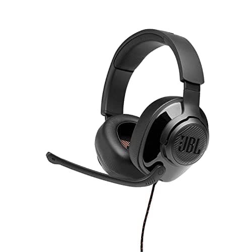 QQuantum-100 Wired Over-Ear Gaming Headset with Detachable Mic Casque Gaming Circum-Aural Filaire Aural Filaire Avec Headphones- Black