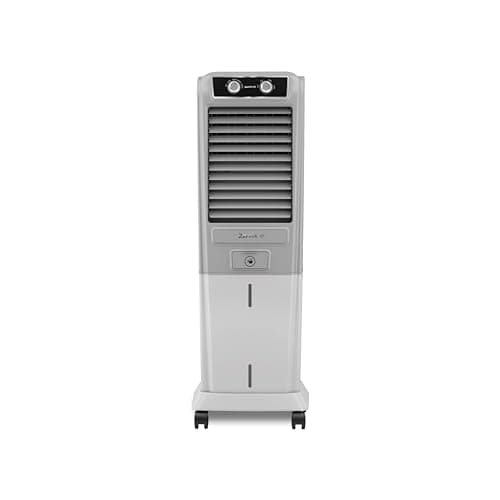 Havells Zurii-M 35L Tower Air Cooler | Powerful Air Delivery | Everlast Pump | Fully Collapsible Louvers | Bacteria Shield, High Density Honeycomb Pad...