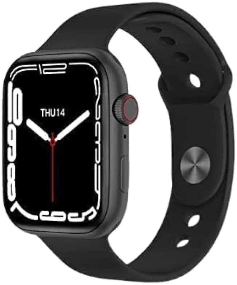 TAN i7 Pro Max Bluetooth Calling Smart Watch with Fitness Tracker Heart Rate Monitor for Men & Women