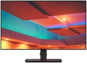 Lenovo ThinkVision P27h-20 27" (68.58cms) QHD IPS (2560x1440) 350 nits Monitor, USB, HDMI, DP Ports, 60Hz Refresh Rate, Tilt, Swivel, Pivot, Height Ad