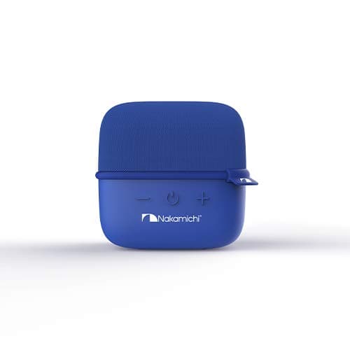 Nakamichi Cube 5 Watt Truly Wireless Portable Speaker (Blue) Speakers