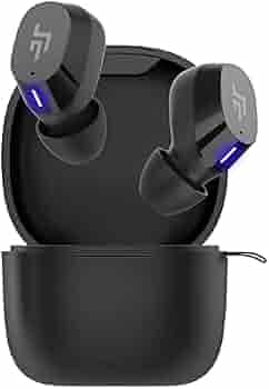CROSSBEATS Edge Bluetooth Truly Wireless In Ear Earbuds , with mic 3D Sound, 20Hrs Playtime, Auto Pair, Stereo Calls Deep Bass, Voice Assistants, Crystal Clear Audio - Black
