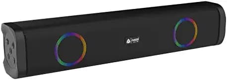 Aroma® Studio 32 Enjoy 10W Bluetooth Speaker Hi-fi Stereo Sound Surround Upto 8 Hours Playback, Best for Mobile, Laptop/PC, Ipad, Media Players with Multi Modes Aux/TF Card/USB Drive (Black)