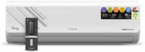 Croma 1.5 Ton 3 Star 5 in 1 Smart Convertible Inverter Split AC with Free Standard Installation (Copper, Nano Shield Coating, Golden Fins ,4 Way Auto Swing, Dust filter with virus protection*, PM 2.5 Filter with activated carbon, Cools at 54°C, Stabilizer Free operation*, 10 Years Compressor Warranty, 2022 Model, CRLA018IND255302, White)