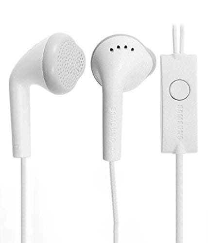 ELECTMART EHS61ASFWE Wired In Ear Earphone with Mic (White)