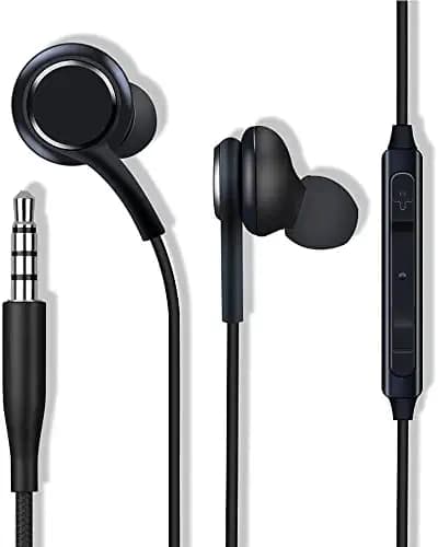 Earphone For Nokia 6.2 Universal Wired Earphones Headphone Handsfree Headset Music with 3.5mm Jack Hi-Fi Gaming Sound Music HD Stereo Audio Sound with Noise Cancelling Dynamic Ergonomic Original Best High Sound Quality Earphone - ( Black , A1, AK-G )