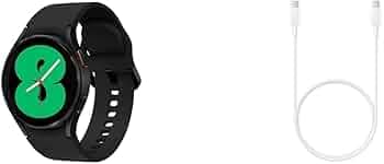 Samsung Galaxy Watch4 Bluetooth(4.0 cm, Black, Compatible with Android only)