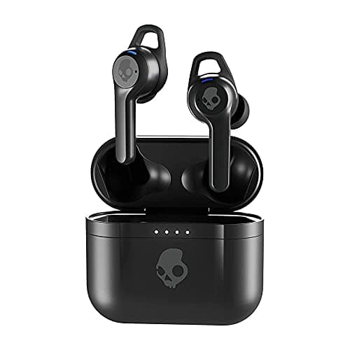 (Renewed) Skullcandy Indy Truly Wireless Bluetooth In Ear Earbuds with Mic (Black)