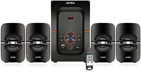 INTEX 4.1 Bang Plus FMUB OS Multimedia Speaker FM Radio Bluetooth USB PLAYABILITY (Black)