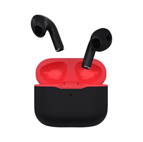 ZEBRONICS Sound Bomb 9 Semi in Ear Bluetooth v5.2 TWS Earbuds with 16H Backup, ENC Calling, Gaming Mode (Upto 50ms), Voice Assistant, Flash Connect, Silicone case, Splash Proof and Type C (Black)