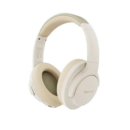 amazon basics Pro Series Wireless Noise Cancelling ANC Over Ear Headphone | Bluetooth Headset | USB Charging | 10 m Paring Distance | 74 Hours Battery...