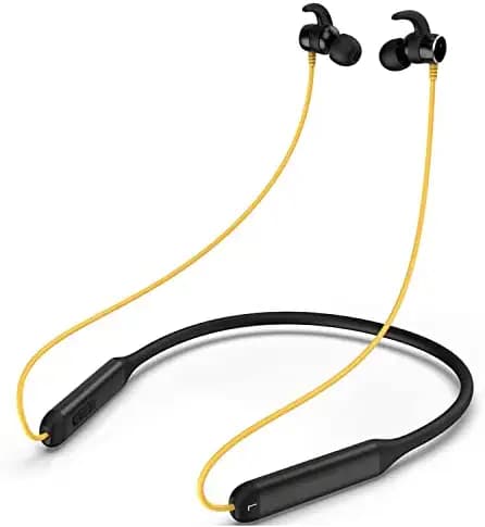 CK R3 Bluetooth Wireless in Ear Earphones with Mic Neckband Color Assorted Soft Earbuds for Men Women 1pc