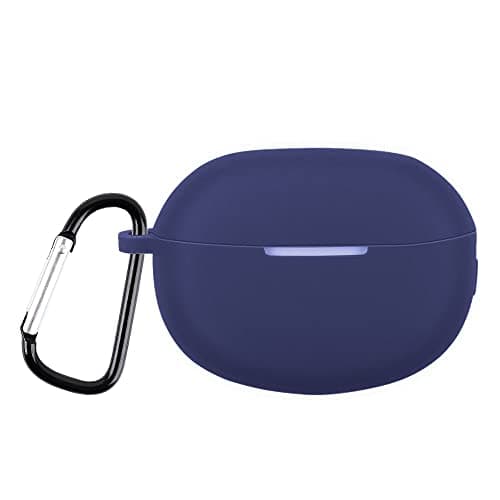 ZELFO Front & Back Soft Silicone 360° Full Protection Case Cover Compatible with Realme Buds Air 3 - {Blue}