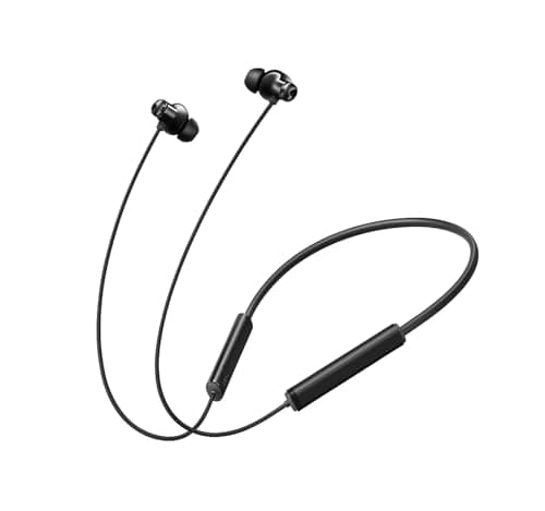 Original Neckband for Realme Buds Wireless 5 ANC  Bluetooth 5.3 Headphones with Deep Bass Boost, 45 Hours Battery Life & Clear Voice Mic