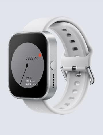 CMF by Nothing Watch Pro, 1.96 AMOLED Display, BT Calling with AI Noise Reduction, GPS Smartwatch (Ash Grey)
