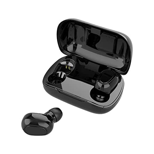 Generic TWS L21 Wireless Earbuds 300mah Battery,Bluetooth 5.0,Easy Button Control,Total Playback One time 4 Hrs Play time,Attractive Design Black