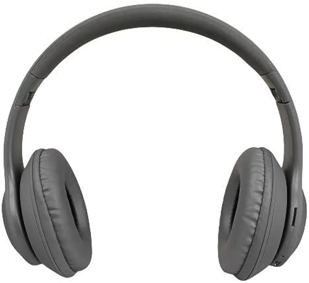 Rewy Wireless E650 Over The Ear Bluetooth Headset with Hiigh Sound and Deep Bass (Grey)