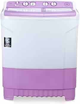Godrej 8 Kg Semi-Automatic Top Loading Washing Machine with Tri-Roto Scrub Pulsator (WSEDGE 80 5.0 TN3 M LVDR, Lavender)
