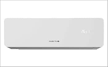 Amstrad 1 Ton 3 Star Inverter Split AC (Copper, AM133SAI, White) Silencio 2022 Series