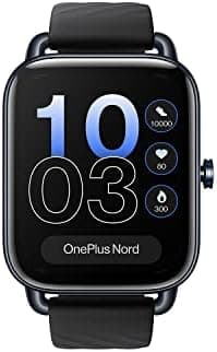 (Renewed) OnePlus Nord Watch with 1.78” AMOLED Display, 60 Hz Refresh Rate, 105 Fitness Modes, 10 Days Battery, SPO2, Heart Rate, Stress Monitor, Women Health Tracker & Multiple Watch Face [Midnight Black]