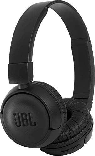 JBL T450BT by Harman Extra Bass Wireless On-Ear Headphones with Mic (Black)