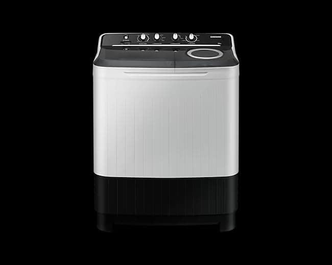 Samsung 9 kg, 5 star, Semi-Automatic Top Load Washing Machine (WT90C4260GG/TL, Air Turbo Drying, Light Gray,)