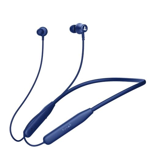 boAt Rockerz 111 Bluetooth Wireless Neckband with Up to 40 hrs Playtime, Dual Device Pairing, ENx Tech, Beast Mode, ASAP Charging, BTv5.3, IPX5,Type-C...