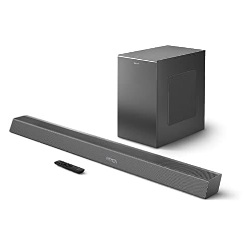 Philips Audio TAB8947 3.1.2CH 660W Bluetooth Soundbar with Wireless Subwoofer, HDMI ARC and USB Input