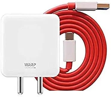 Original 65 Watt Warp Charger for Oneplus 65W Wrap Charging with USB to C Cable Charger Compatible for OnePlus 10/10 Pro/9/9 Pro/ 9R/ 8/ 8T/ Nord/CE