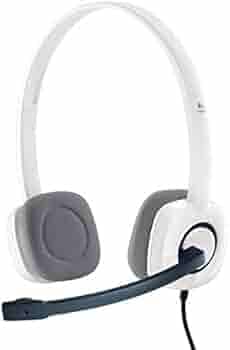 (Renewed) Logitech H150 Stereo Headset (Cloud White)