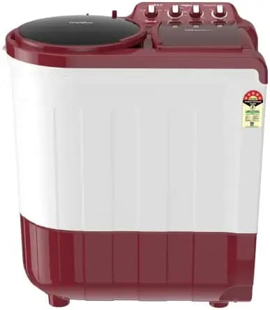 Whirlpool 8.5 Kg 5 Star Semi Automatic Top Loading Washing Machine (ACE 8.5 SUPERSOAK (CORAL RED) (5YR)-N, Coral Red)