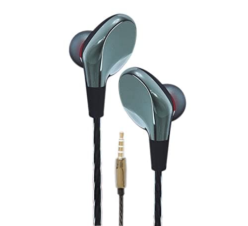 APEFiRE (AFHF-02 Extra Bass HiFi Sound Wired Earphones - Enhanced Audio Experience with 14.2mm Drivers, Mic & Cable Organizer