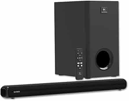Newly Launched Wings Centerstage 3000, 2.1 Channel Soundbar with 160W RMS,5.0 Bluetooth, USB, Aux, HDMI Connection & Remote Control, Black,WL-CENTERSTAGE3000-BLK