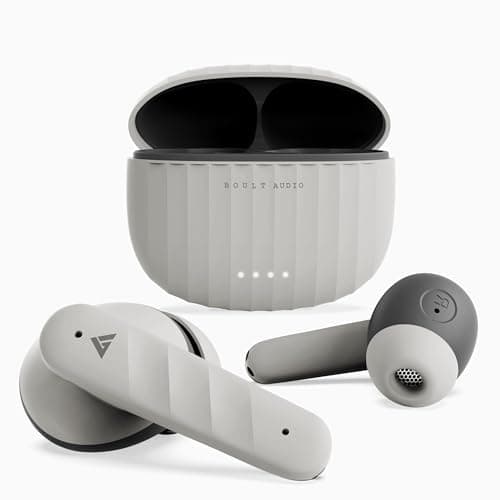 Boult Audio [Just Launched] X45 Truly Wireless in Ear Earbuds with 40Hr Playtime, 45ms Low Latency Gaming, 4 Clear Calling ENC Mic, 13mm Drivers Bluet...