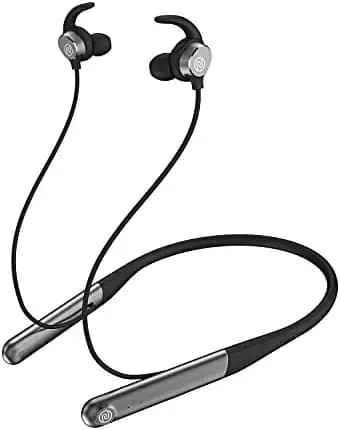 Noise Flair Wireless Bluetooth Neckband 35 Hour Playtime, Environmental noise Cancellation with Dual mic, Fast Charging || Combo of 2