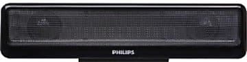 PHILIPS SPA1100 3 Watt 2.0 Channel Wired Soundbar (Black)