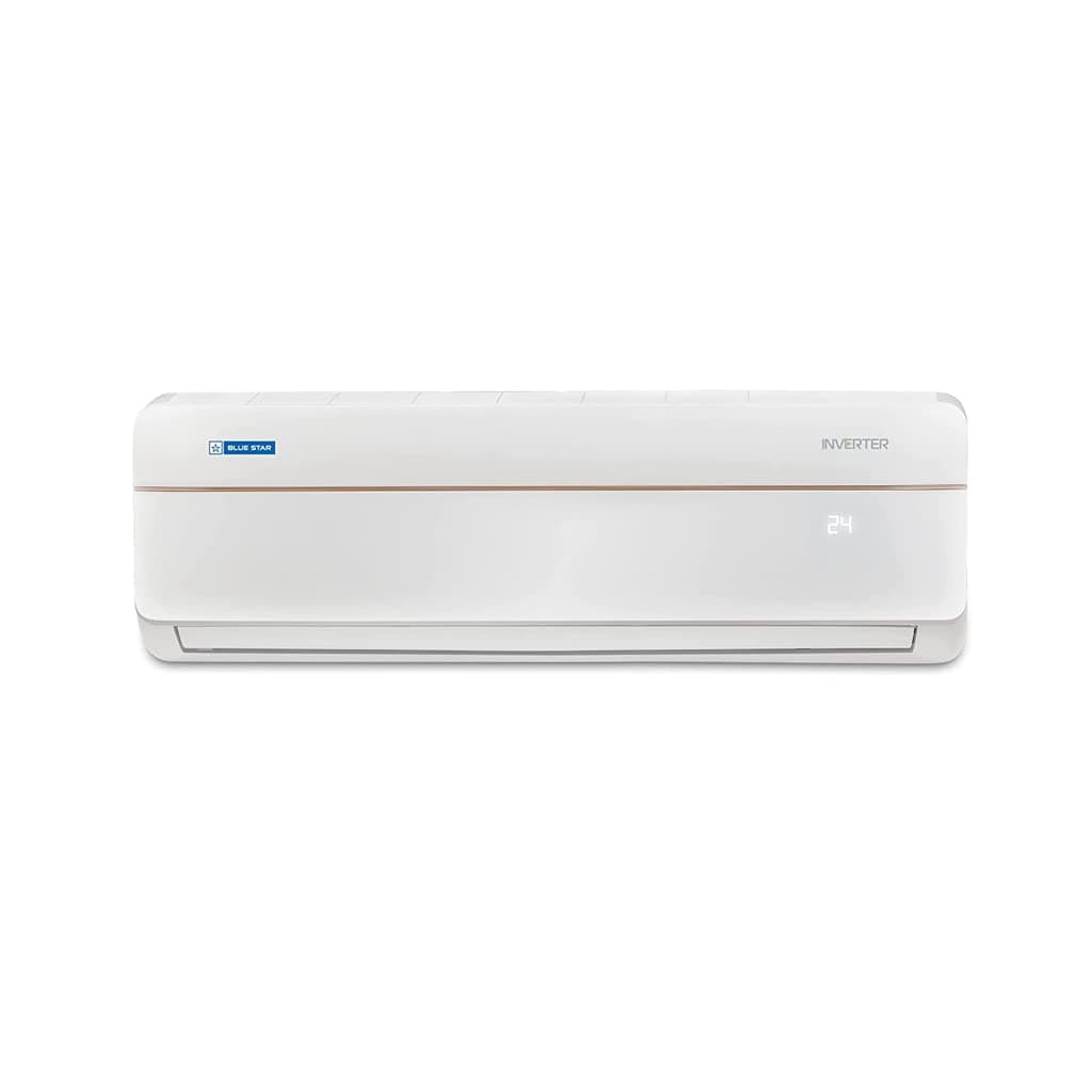 Blue Star 1.5 Ton 3 Star Inverter Wi-Fi Split AC (Copper, Convertible 4-in-1 Cooling Mode, 2022 Model, IA318VNUS, White)