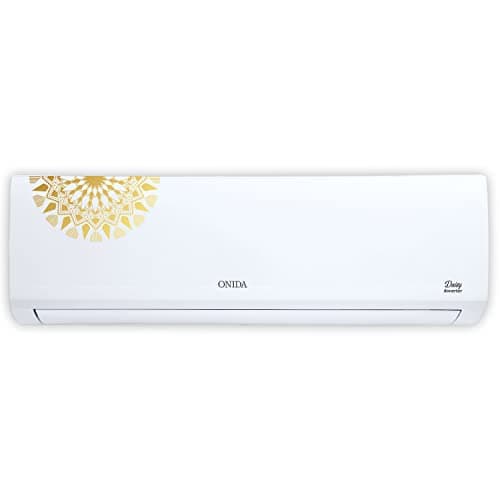 ONIDA 1.5 Ton 3 Star Inverter Split AC (Copper, 2 Way Swing, Dust Filter, 2023 Model, IR183DAS, White)