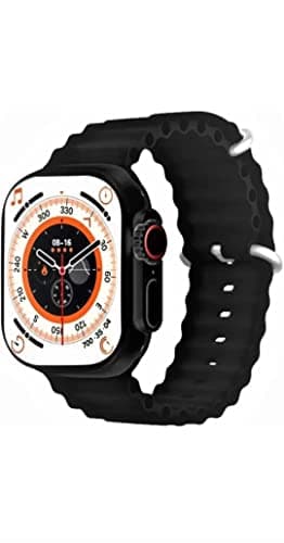 T900 Ultra Big 2.09 Bluetooth Calling Series 8 2.09 inch Big Display with All Sports Features & Health Tracker, Unisex Smart Watch Orange