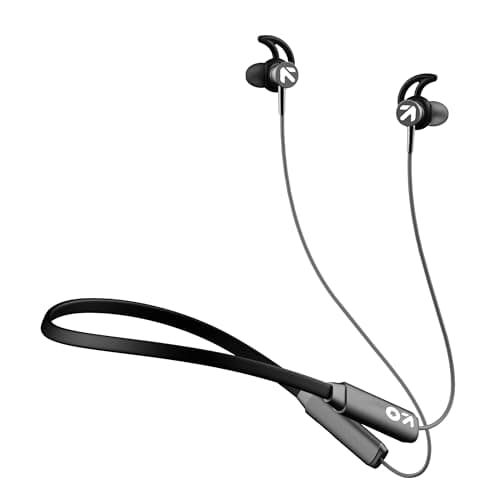 GOBOULT Newly Launched EQCharge Bluetooth Earphones with 32H Playtime, Zen ENC Mic, Dual Device Connectivity, Type C Fast Charging, 14.2mm Bass Driver...