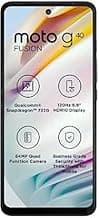(Renewed) MOTOROLA G40 Fusion (Frosted Champagne, 128 GB) (6 GB RAM)