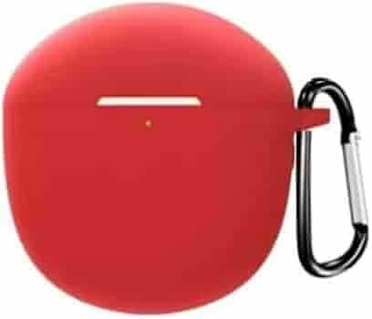 Plus 360 Degree Protection Case Cover for Realme Buds Air 2 |Silicon Case |Earbuds is not Included| Red