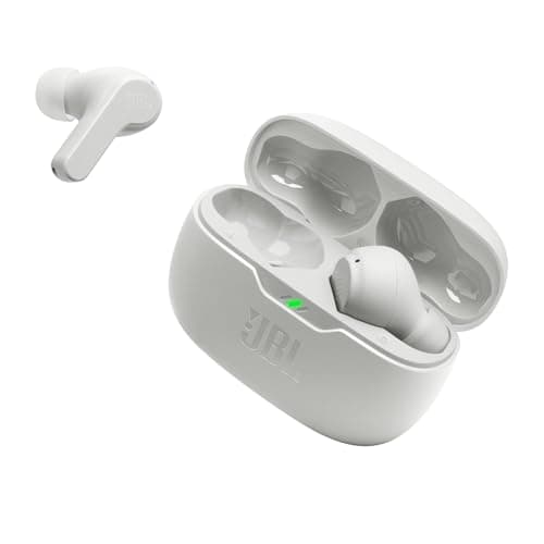 JBL Vibe Beam in-Ear Wireless Earbuds (TWS) with Mic,App for Customized Extra Bass Eq,32 Hours Battery&Quick Charge,Ip54 Water&Dust Resistance,Ambient...