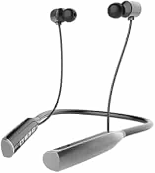 Bluetooth 5.0 Wireless Headphones For Xiaomi Redmi Note 11T 5G Original Deep Bass, Ergonomic Design, IPX4 Sweat/Waterproof Neckband, Magnetic Earbuds, Voice Assistant, Passive Noise Cancelation & Mic | Bluetooth Wireless in Ear Earphones Playback, 12mm Drivers, IPX5, Magnetic Eartips, Integrated Controls and Lightweight Design with Mic- Black, 15 Hours Playtime, COLOR VARY, LH10
