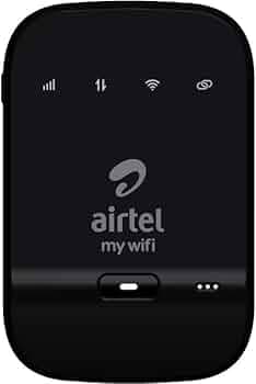 Airtel 311WW WiFi 4G/5G Hotspot Data Card Dongle 150Mbps Single_Band Data Card (Black), 4g Hotspot Support with 2300 Mah Battery (3004)