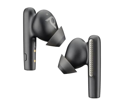 Poly (Plantronics) Voyager Free 60 UC True Wireless Earbuds, in-Ear w/Noise-canceling mic, 5.8g, Compatible w/iPhone, Android, PC/Mac, Zoom, Teams, Up...