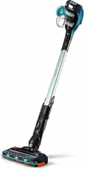 Philips Domestic Appliances SpeedPro Aqua Cordless Vacuum Cleaner FC6728/01 with Vacuum and mop System Denim Blue Metallic, Medium