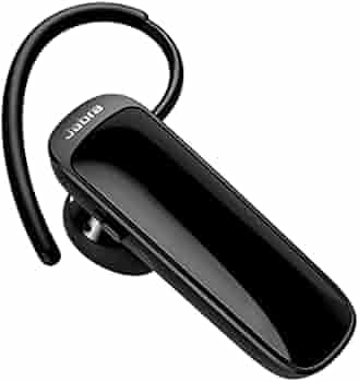 Jabra Talk 25 SE Mono Bluetooth Headset - Wireless Single Ear Headset with Built-in Microphone, Media Streaming and up to 9 Hours Talk Time - Black