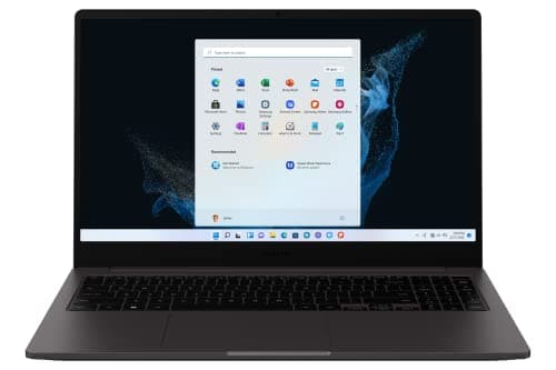Samsung Galaxy Book2 (NP550) Intel 12th Gen core i5 39.6cm (15.6") FHD Thin & Light Laptop (16 GB/512 GB/Windows 11/MS Office/Backlit Keyboard/Finger Print Reader/Graphite/1.8Kg), NP550XED-KA2IN